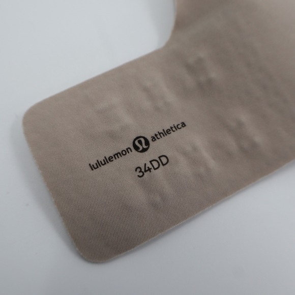 Lululemon Like a Cloud Bra Womens 34DD Tan Molded Foam Light Support Bralette - Picture 5 of 8